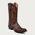 Mens Cowboy Boot Ostrich Corral A4548 BRN A4549 BLK