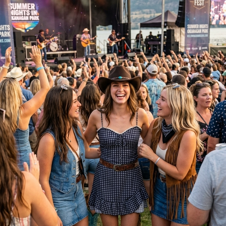 Bear Dance Black Gingham Mini Dress