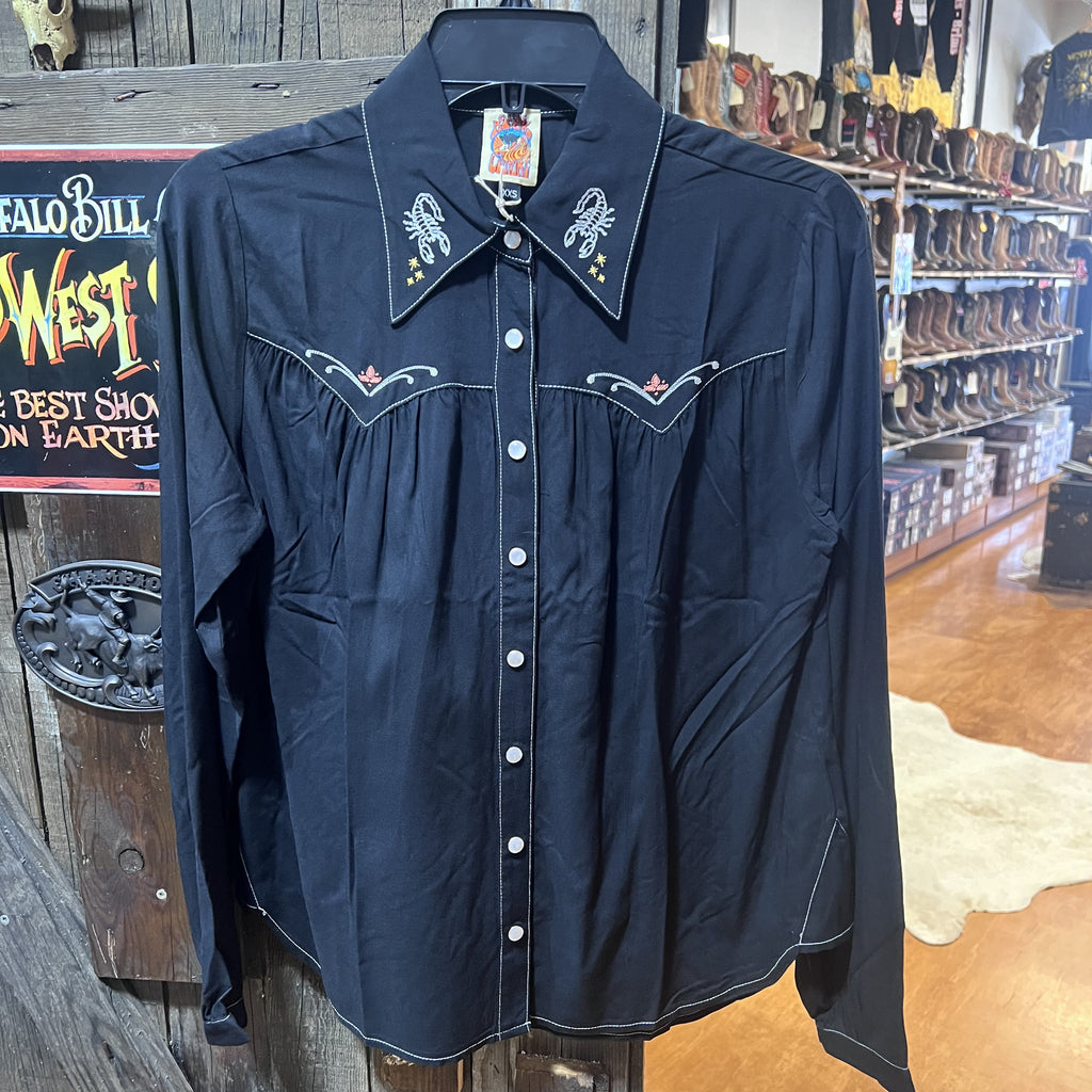Black Desperado Pearl Snap Shirt -Badlands Exclusive-
