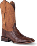 Circle G L6059 Square Toe Ostrich Leg Men's Western Boot