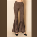Vocal USA faux Suede fringe Rodeo Queen pants