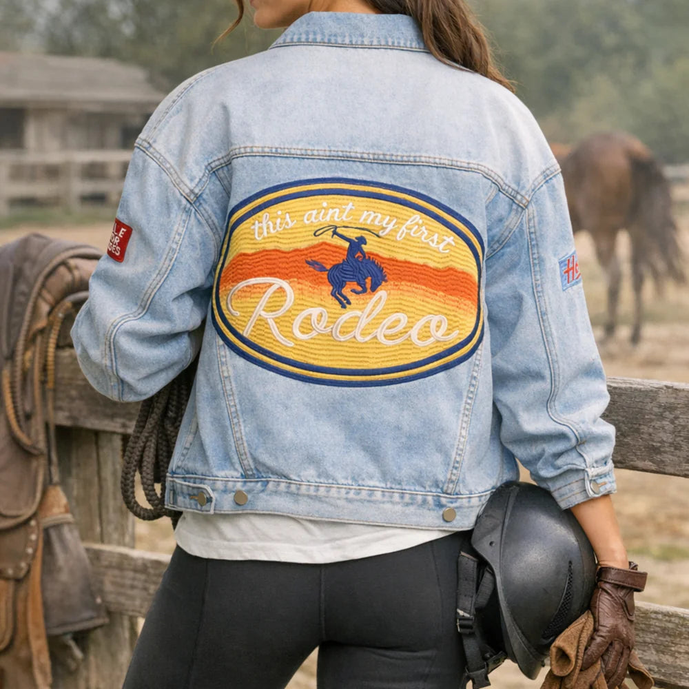 West Coast Rodeo Dani & Davi Denim Trucker Jacket