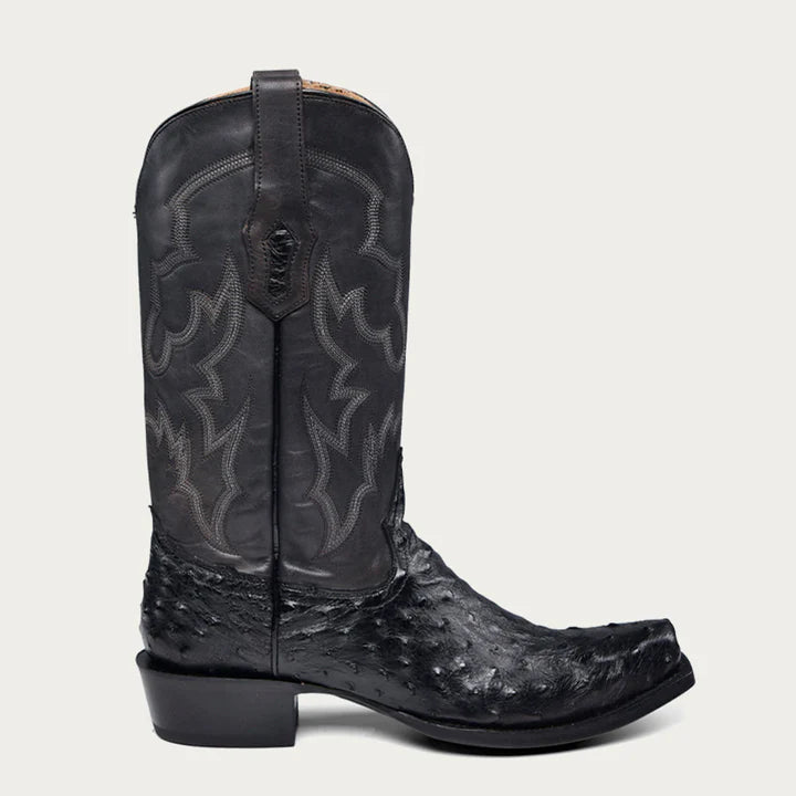 Mens Cowboy Boot Ostrich Corral A4548 BRN A4549 BLK