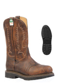 Boulet Men's 4374 CSA Western Safety Boot - Badlands AB Exclusive-