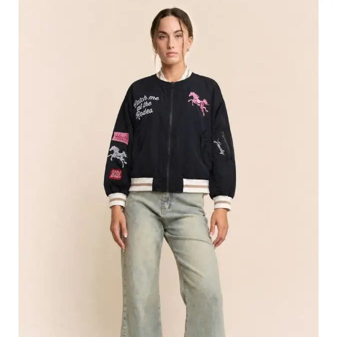 Catch Me At the Rodeo Bomber Jacket