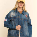 West Coast Rodeo Dani & Davi Denim Trucker Jacket