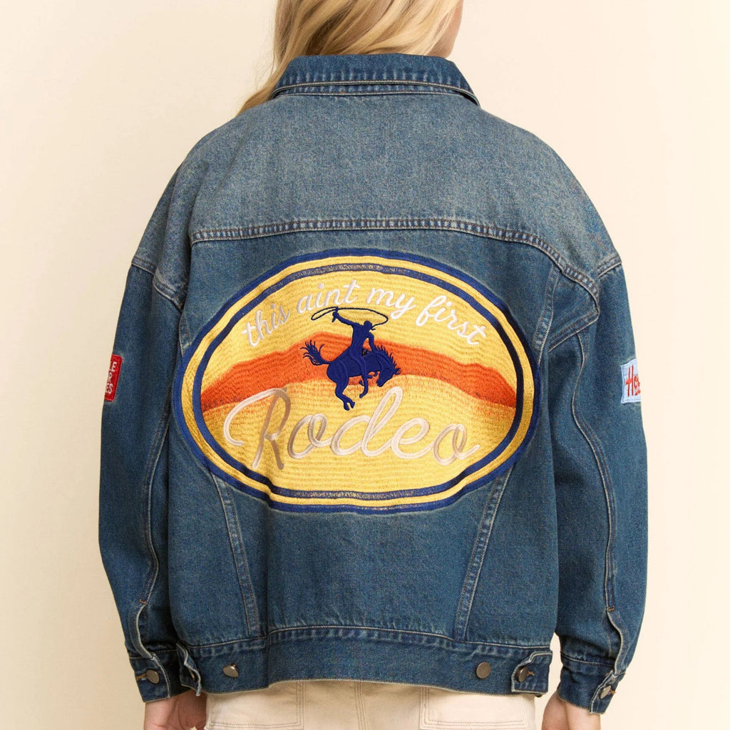 West Coast Rodeo Dani & Davi Denim Trucker Jacket