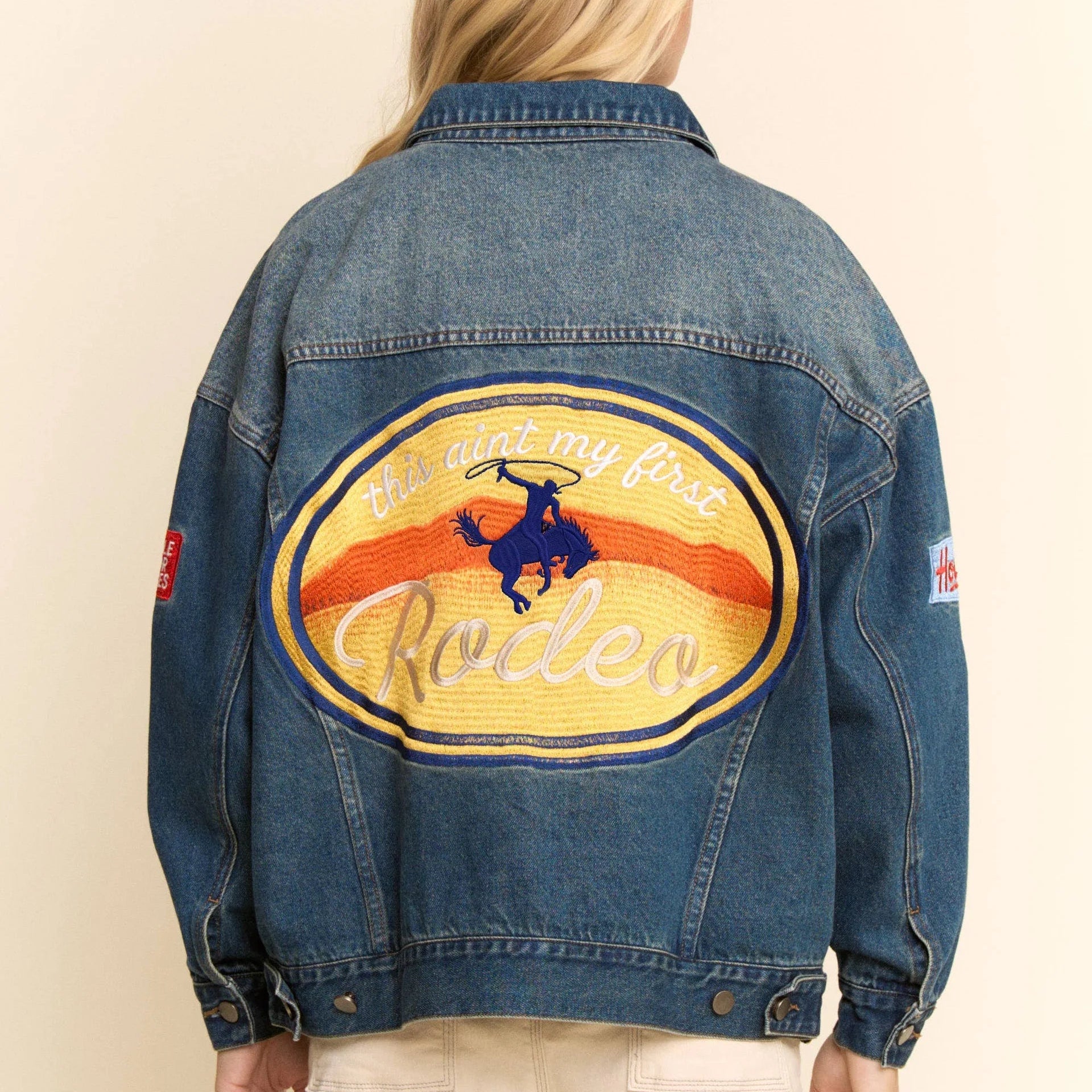 West Coast Rodeo Dani & Davi Denim Trucker Jacket