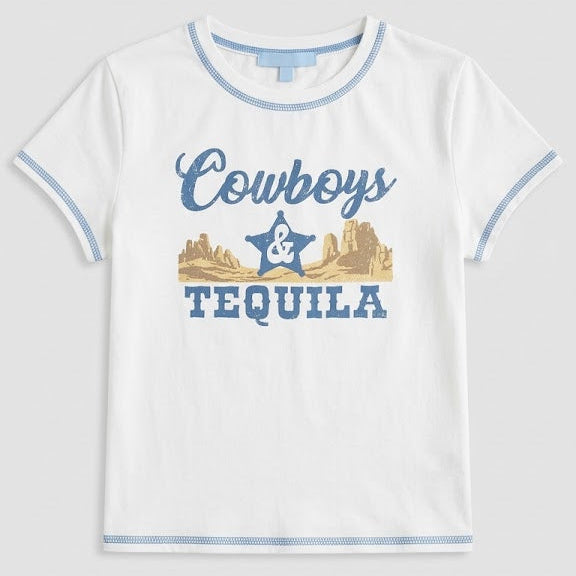Bear Dance Cowboys & Tequila Crop T