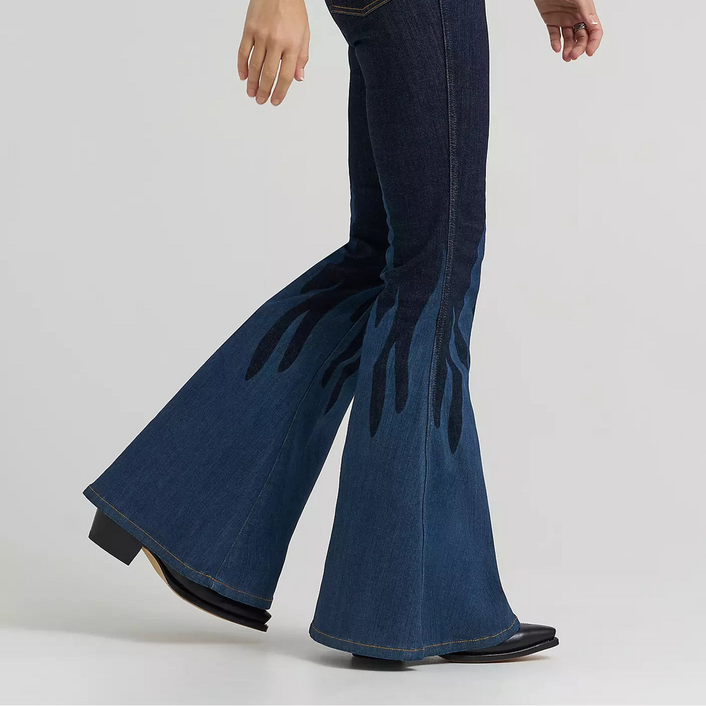 Lainey Wilson x Wrangler Flame Pull On Bell Bottoms