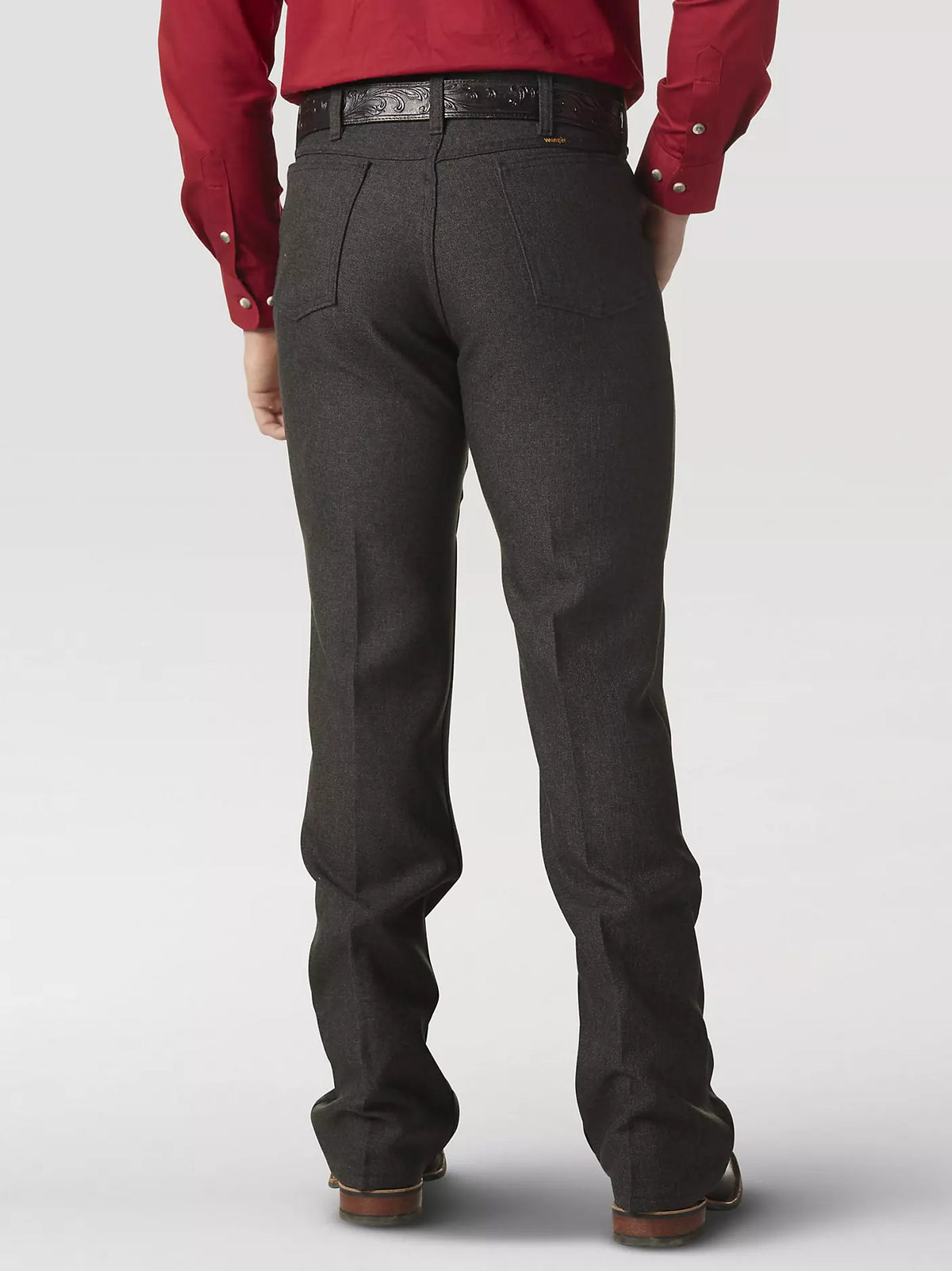 Wrangler Wrancher Dress Pants Heather Black