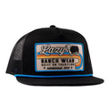Lazy J Ranch Black Van Horn Classic Rope Trucker Hat - Badlands AB Exclusive