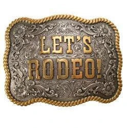 Lets Rodeo Nocona Belt Buckle