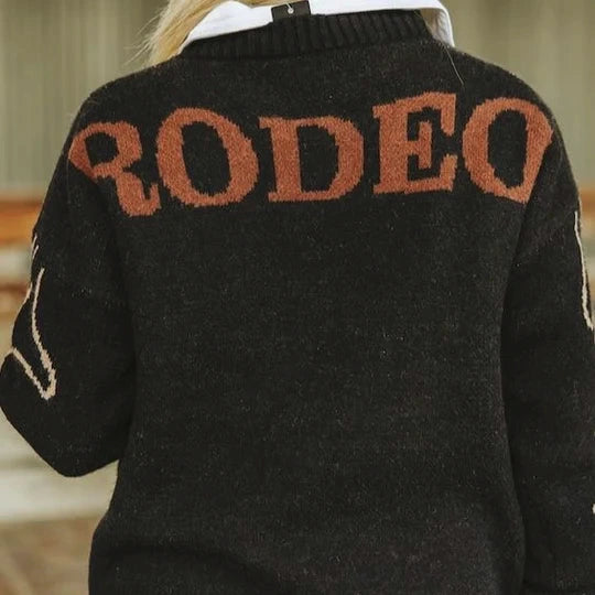 Lucky & Blessed Womans Rodeo Sweater