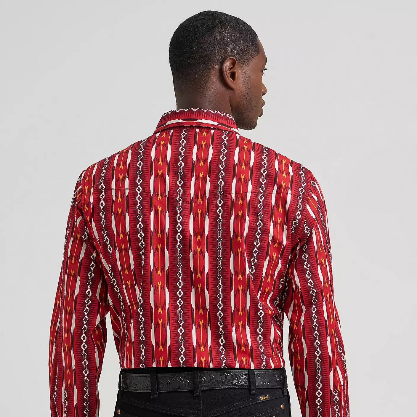 Wrangler Checotah Long Sleeve Pearl Snap Shirt