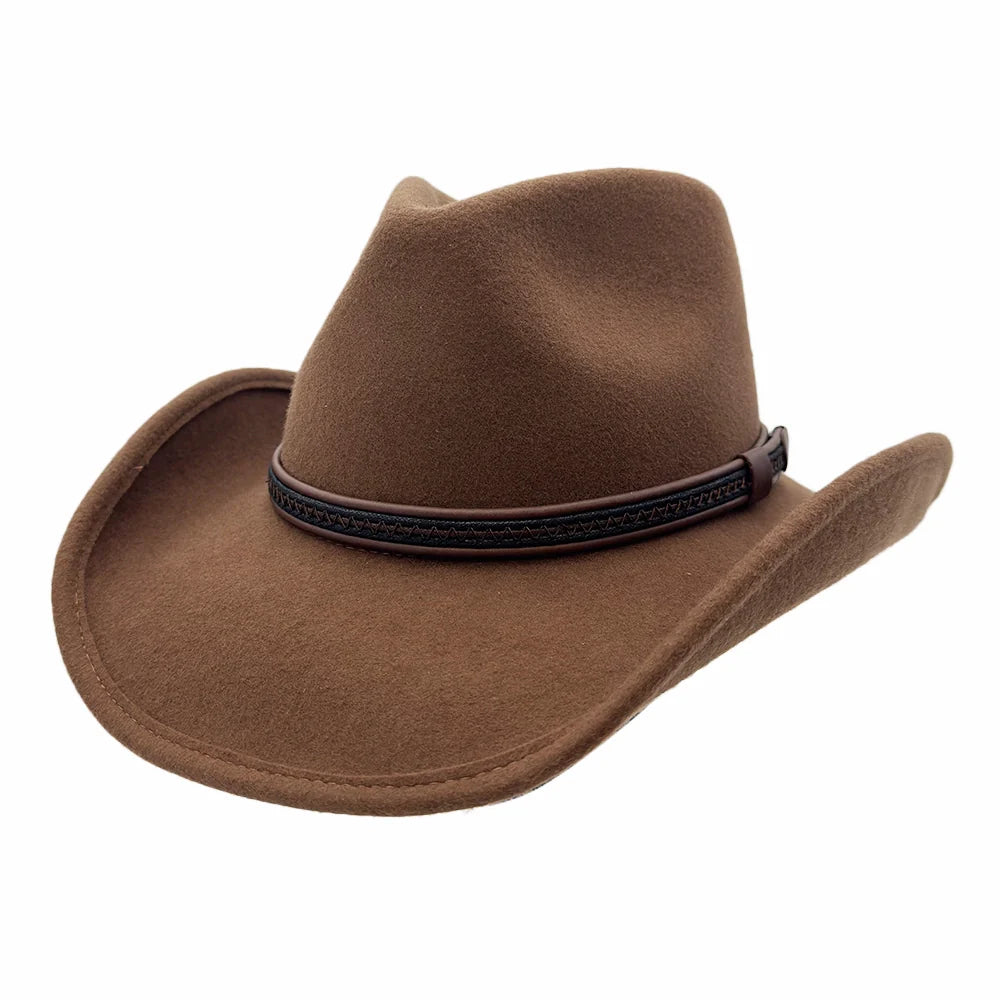 Showdown | Men's & Women's Crushable Wool Felt Western Hat (Pecan)