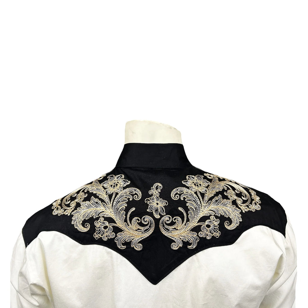 Rockmount 2-Tone Vintage Embroidered Western Shirt
