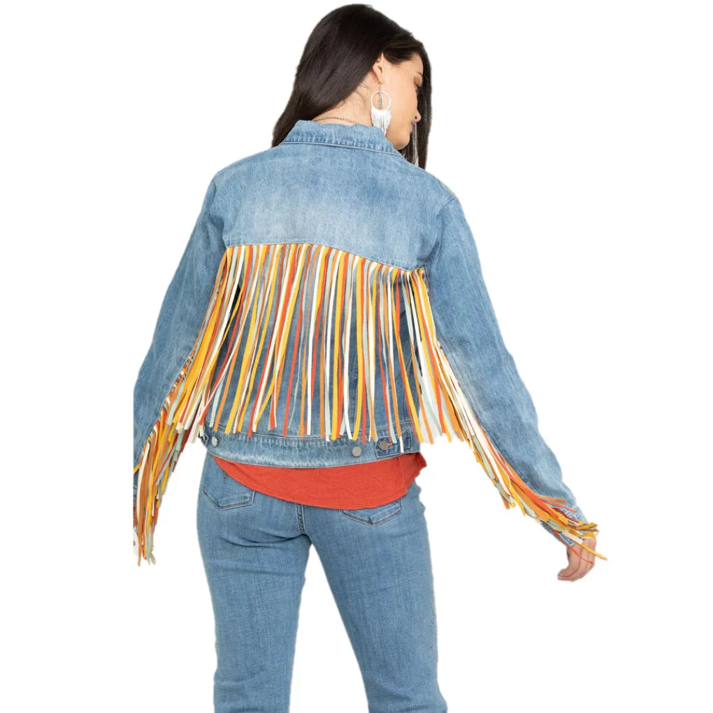 Scully Ladies Fringe Jacket