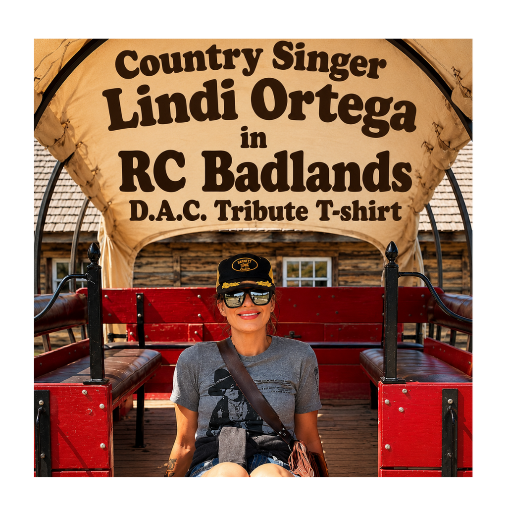David Allan Coe Tribute Tee – Rockin' Cowboy Badlands Outpost