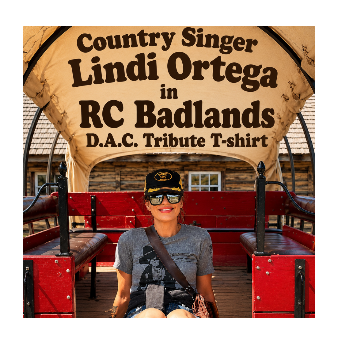 David Allan Coe Tribute Tee – Rockin' Cowboy Badlands Outpost