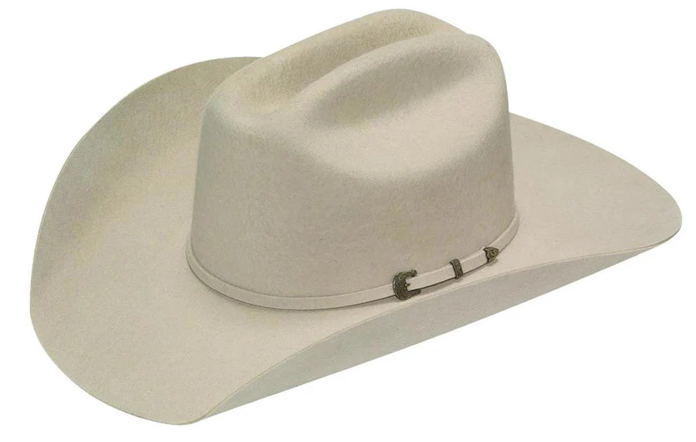 Twister Dallas XX Wool Cowboy Hat Silverbelly / Chocolate / Black
