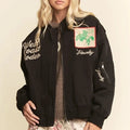 West Coast Rodeo embroidered  Bomber